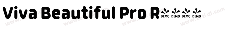 Viva Beautiful Pro R字体转换